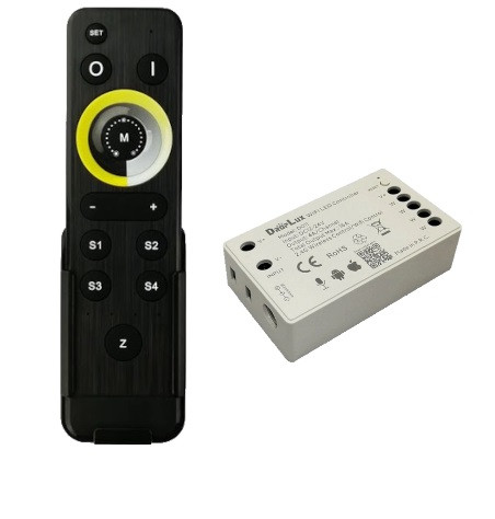 WiFi LED Light Dimmer with 4 zone Remote