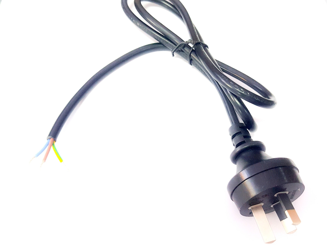 Mains IEC Cable 3-pin AU plug 1.5m