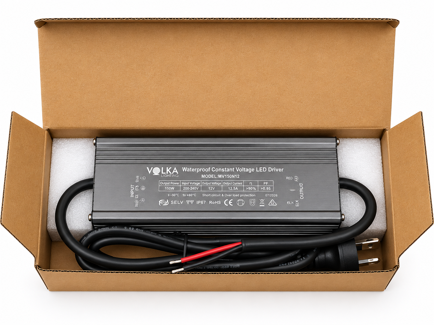 VOLKA IP67 150W / 12.5A / 12V