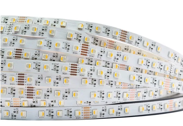 SMD 5050 60 pcs/m Non-Waterproof RGB+W 19.2W/m 24V