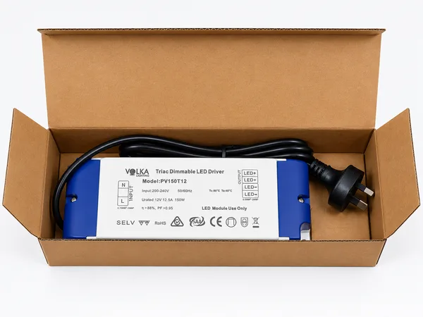 VOLKA TRIAC 240V IP20 150W / 12.5A / 12V