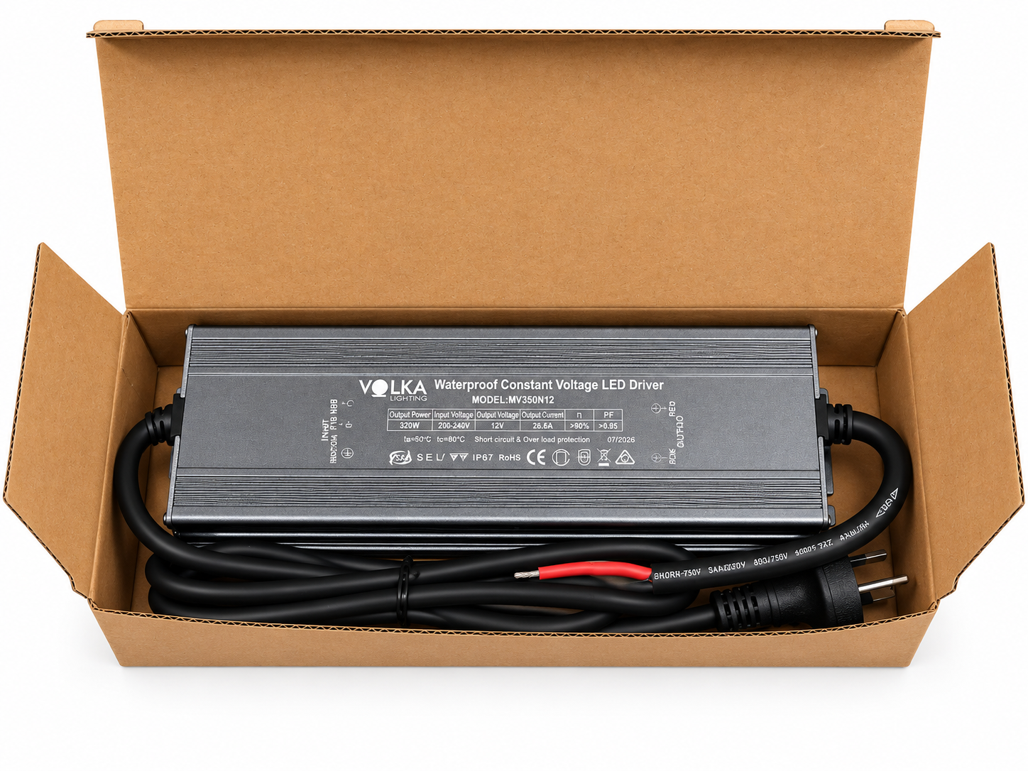 VOLKA IP67 320W / 26.7A / 12V