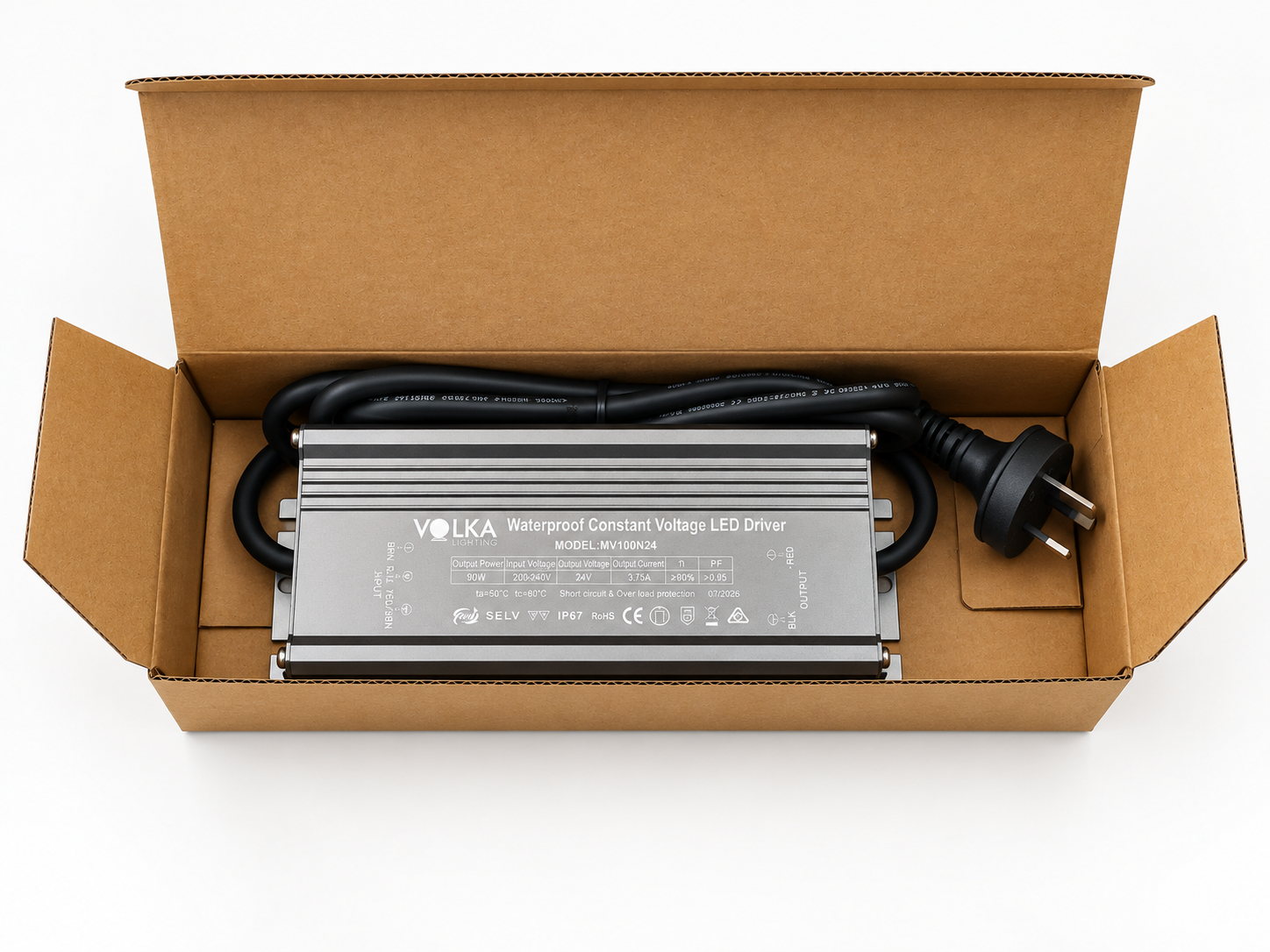 VOLKA IP67 90W / 3.75A / 24V