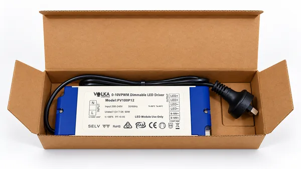 VOLKA PWM 1-10V IP20 90W / 7.5A / 12V