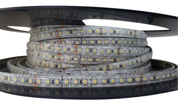 SMD 2835 120 pcs/m in Water Resistant Tube 9.6W/m 24V