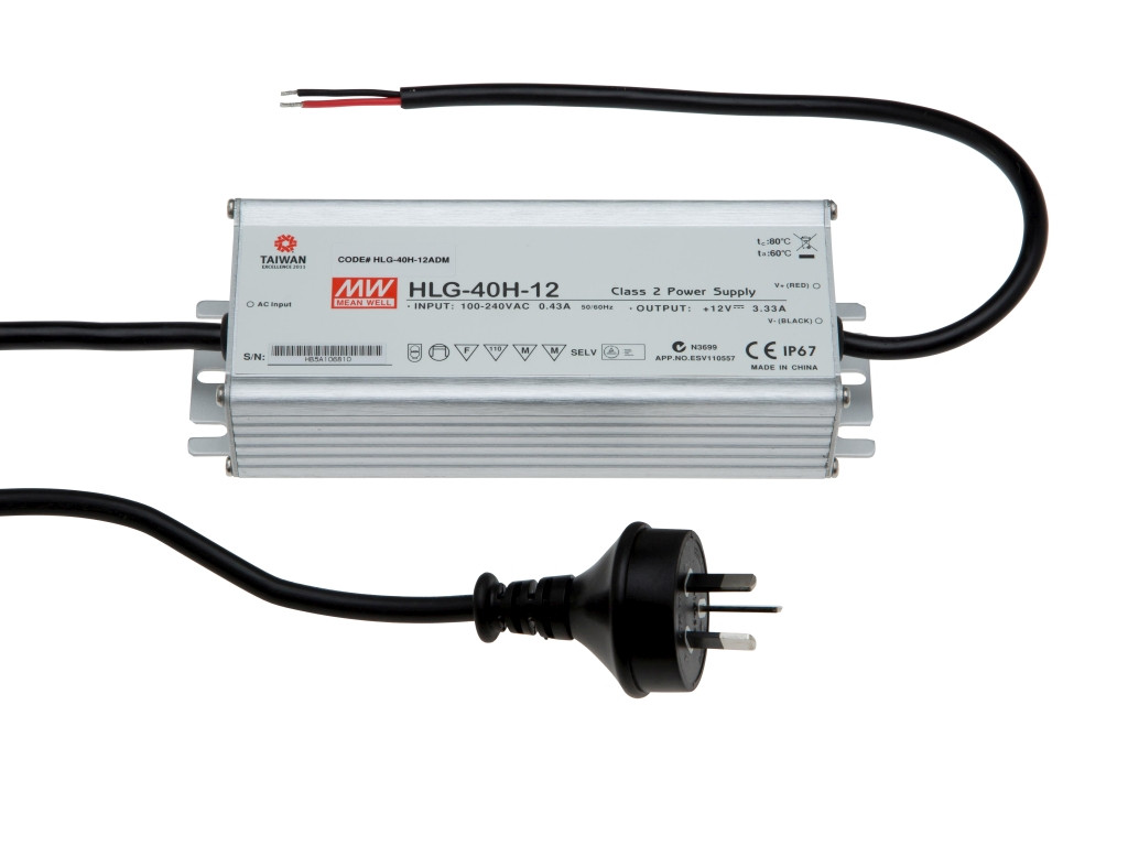 Mean Well HLG-40H LED Driver IP67 12V