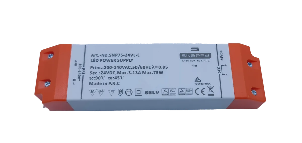 LED Driver Snappy 75W / 3.13A /24V