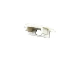 LED profile mounting clip accessory for securing recessed slim aluminium LED channel installation