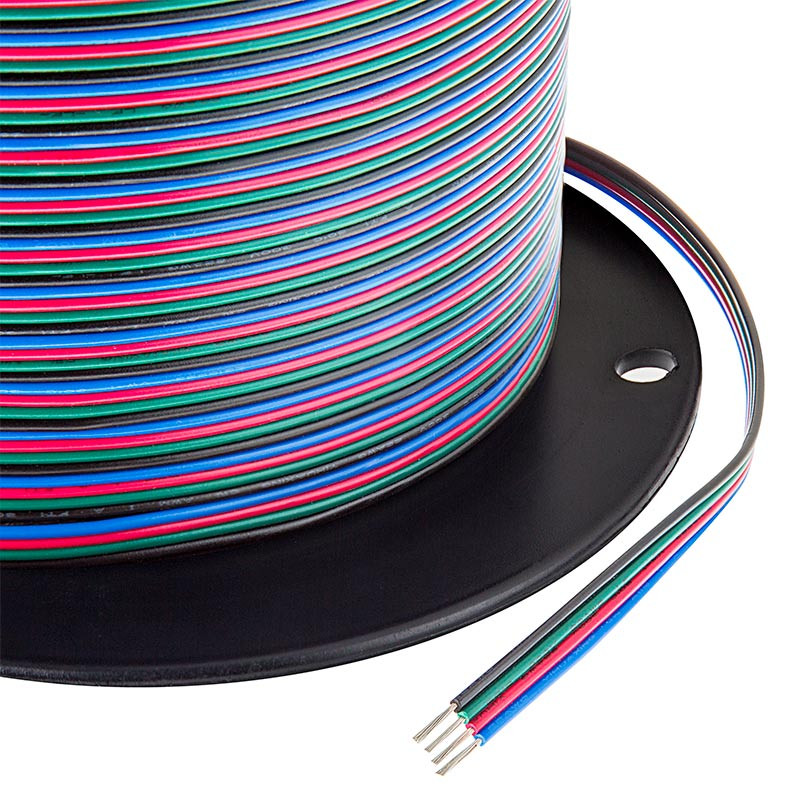 18AWG 4pin RGB Power Wire Cable