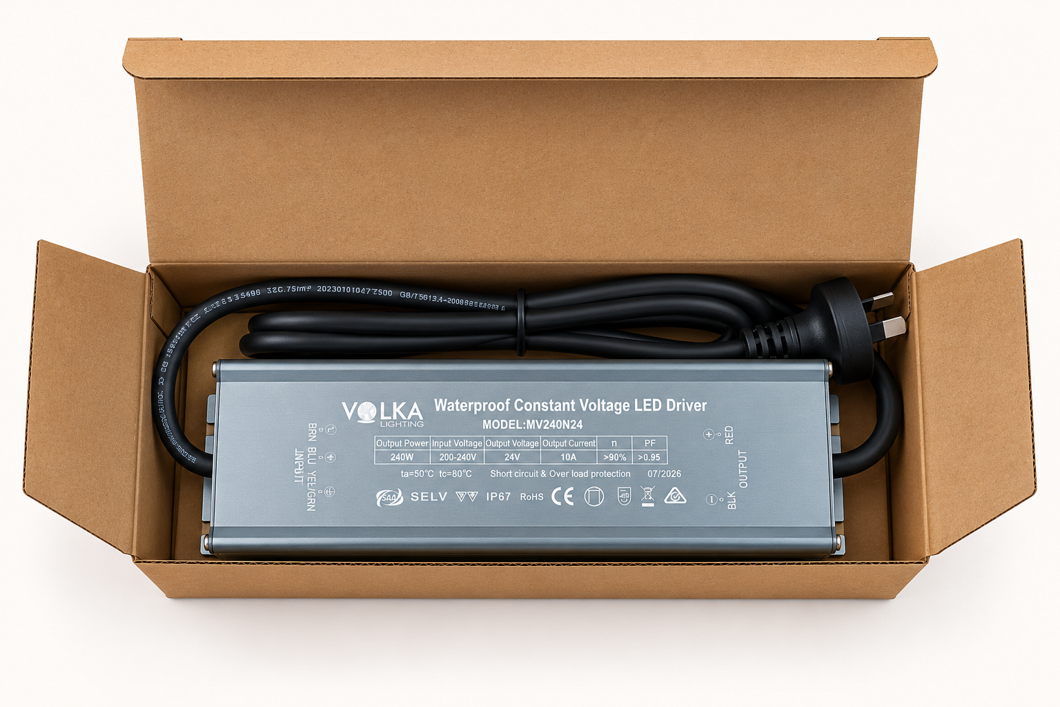 VOLKA IP67 240W / 10A / 24V