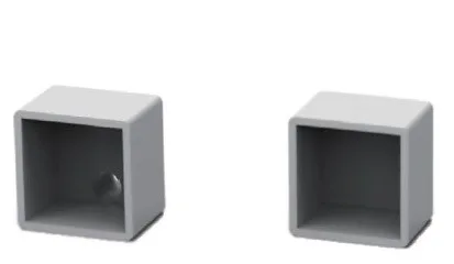 End Caps LED NEON SILICONE TUBE N2020TS