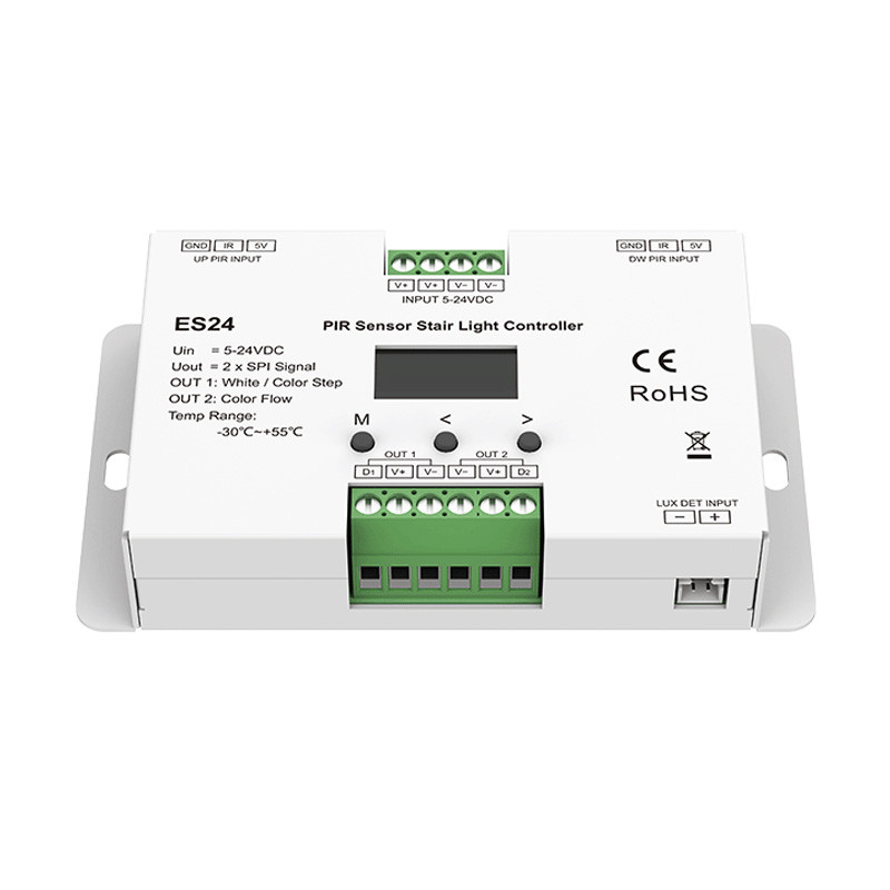 ES24 PIR Motion Sensor Stair Light Controller 24 Steps