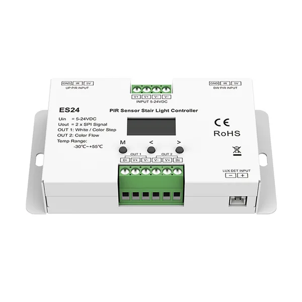 ES24 PIR Motion Sensor Stair Light Controller 24 Steps