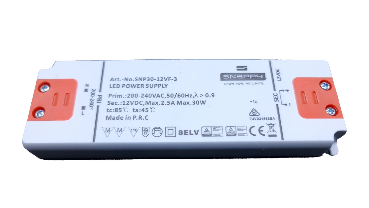 LED Driver Snappy 30W / 2.5A / 12V