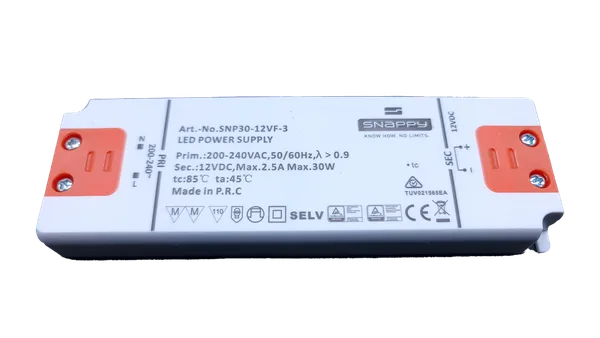 LED Driver Snappy 30W / 2.5A / 12V