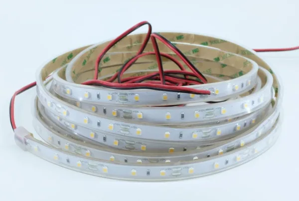 SMD 2835 60 pcs/m in Water Resistant Tube 4.8W/m 12V Cool White REDUCED
