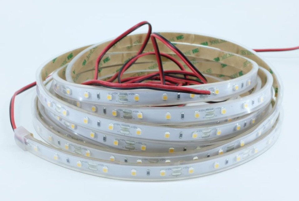 SMD 2835 60 pcs/m in Water Resistant Tube 4.8W/m 12V